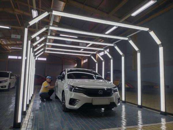 Honda Bikin Bengkel Bodi dan Cat Terbesar di Kota Kudus, Intip Fasilitasnya! Honda Bikin Bengkel Bodi dan Cat Terbesar di Kota Kudus, Intip Fasilitasnya!