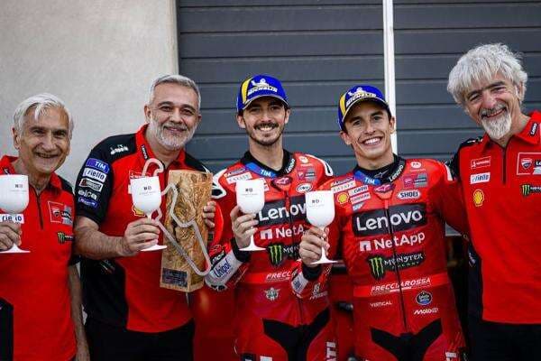 Manajer Ducati Lenovo Blak-blakan soal Hubungan Marc Marquez dan Francesco Bagnaia Manajer Ducati Lenovo Blak-blakan soal Hubungan Marc Marquez dan Francesco Bagnaia