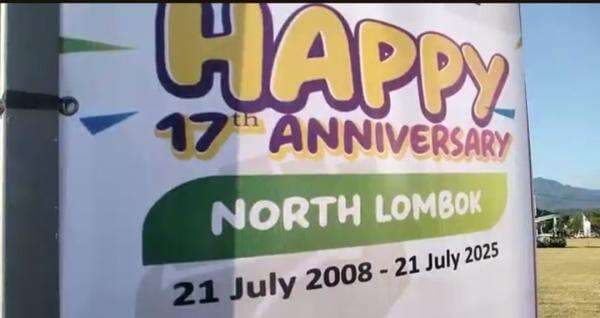 HUT ke-17 Kabupaten Lombok Utara, Gubernur NTB Sampaikan Pesan Ini HUT ke-17 Kabupaten Lombok Utara, Gubernur NTB Sampaikan Pesan Ini