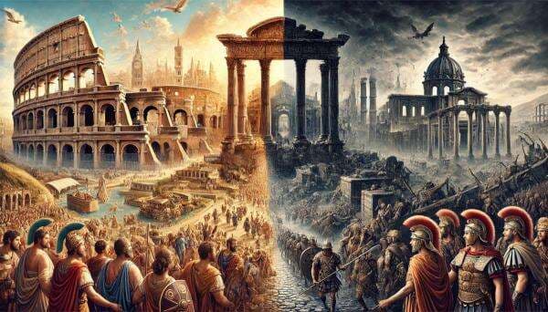 Ilmuwan Ungkap Penyebab Utama Runtuhnya Kerajaan Romawi Ilmuwan Ungkap Penyebab Utama Runtuhnya Kerajaan Romawi