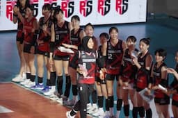 Indonesia All Stars vs Red Sparks: Megawati dan Gia Bikin Indonesia Arena Bergemuruh