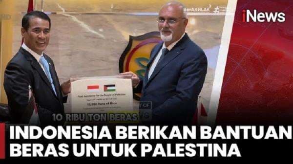 Indonesia Kirim Bantuan ke Palestina: Beras 10.000 Ton Indonesia Kirim Bantuan ke Palestina: Beras 10.000 Ton
