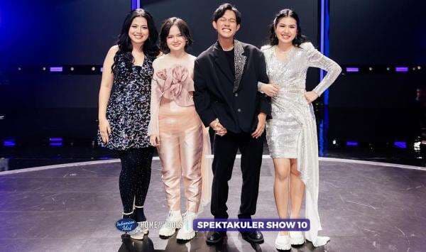 Sisa Empat Jagoan di Indonesian Idol Season XIII, Streaming di VISION+ Sisa Empat Jagoan di Indonesian Idol Season XIII, Streaming di VISION+