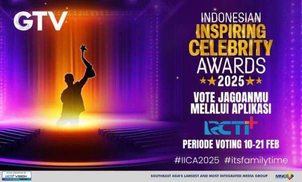 Daftar Lengkap Nominasi Indonesian Inspiring Celebrity Awards 2025 GTV dan Cara Vote di RCTI+ Daftar Lengkap Nominasi Indonesian Inspiring Celebrity Awards 2025 GTV dan Cara Vote di RCTI+