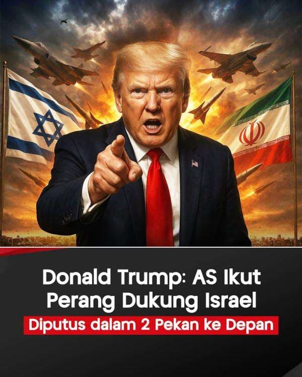 Infografis Donald Trump: AS Berpotensi Ikut Perang Mendukung Israel! Infografis Donald Trump: AS Berpotensi Ikut Perang Mendukung Israel!