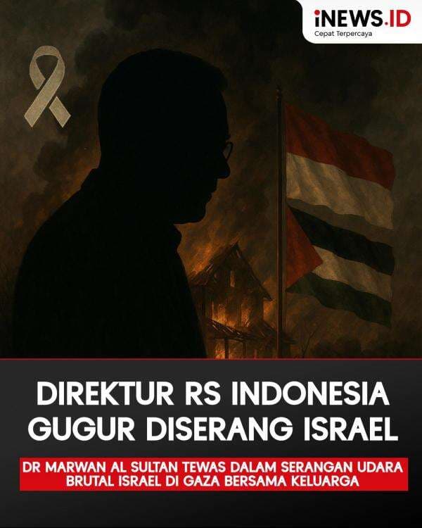 Infografis Israel Bunuh Direktur RS Indonesia di Gaza dr Marwan Al Sultan Infografis Israel Bunuh Direktur RS Indonesia di Gaza dr Marwan Al Sultan