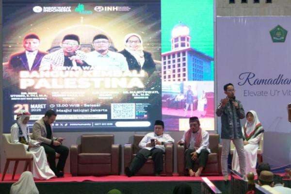 INH Ajak Masyarakat Indonesia Bangun Kembali Palestina INH Ajak Masyarakat Indonesia Bangun Kembali Palestina