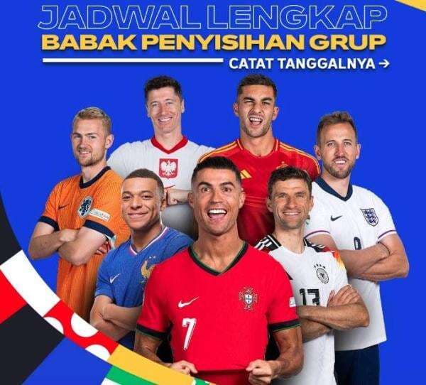 Ini Jadwal Lengkap Siaran Langsung Euro 2024 di RCTI Ini Jadwal Lengkap Siaran Langsung Euro 2024 di RCTI