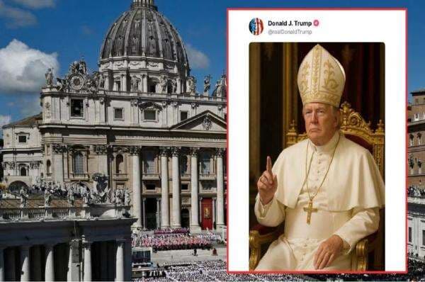 Ini Respons Donald Trump usai Gambarnya sebagai Paus Picu Kemarahan Katolik Ini Respons Donald Trump usai Gambarnya sebagai Paus Picu Kemarahan Katolik