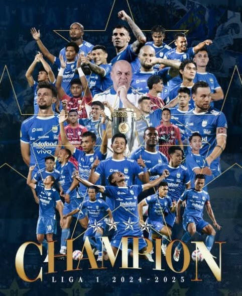 Intip Koleksi Gelar Juara Persib Bandung di Liga Indonesia, Sudah Berapa Kali? Intip Koleksi Gelar Juara Persib Bandung di Liga Indonesia, Sudah Berapa Kali?