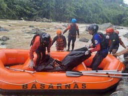 IRT yang Lonpat ke Sungai Cicatih Terseret 500 Meter, Ditemukan Meninggal