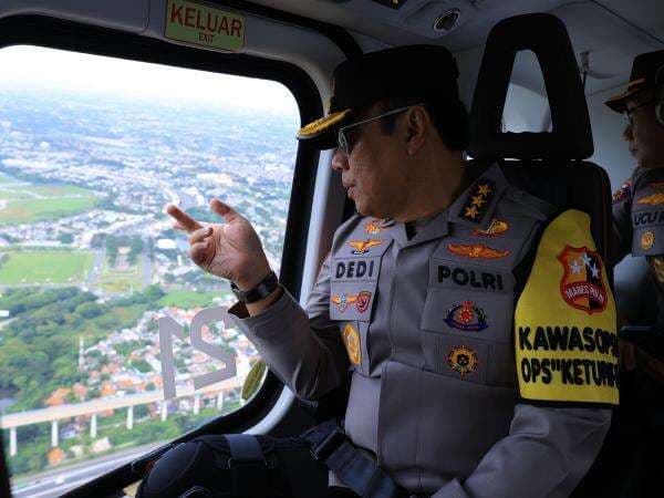 Pantauan Udara, Polri Ungkap Titik Rawan Macet Arus Mudik Lebaran Pantauan Udara, Polri Ungkap Titik Rawan Macet Arus Mudik Lebaran