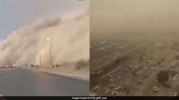 Israel Dikepung Badai Pasir, Langit Jerusalem Berubah Merah Darah Israel Dikepung Badai Pasir, Langit Jerusalem Berubah Merah Darah
