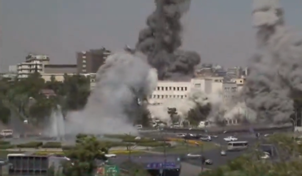 Israel Bombardir Damaskus saat Warga Beraktivitas Israel Bombardir Damaskus saat Warga Beraktivitas