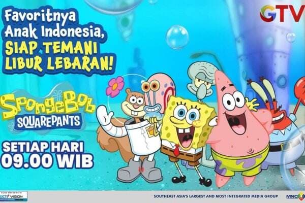It's Family Time! Biar Libur Lebaran Makin Seru, Jangan Lupa Silaturahmi ke Bikini Botton Jaya di Spongebob Squarepants GTV! It's Family Time! Biar Libur Lebaran Makin Seru, Jangan Lupa Silaturahmi ke Bikini Botton Jaya di Spongebob Squarepants GTV!