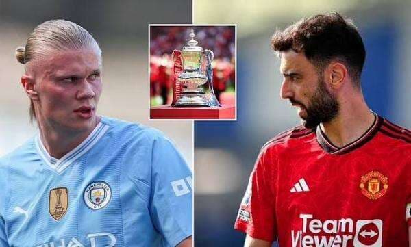 Jadwal Final Piala FA Manchester City vs Manchester United, Sabtu (25/5/2024) Jadwal Final Piala FA Manchester City vs Manchester United, Sabtu (25/5/2024)