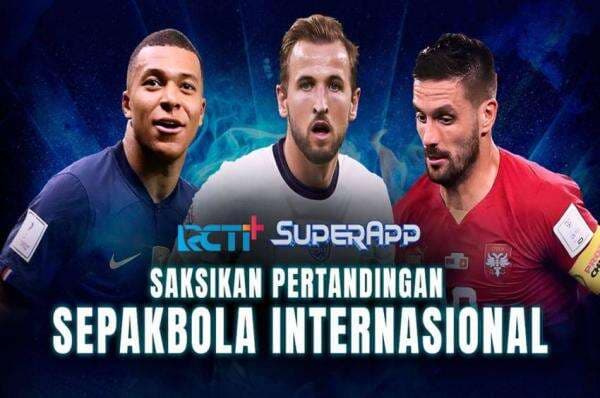 Jadwal Lengkap Friendly Match Sepak Bola Internasional 23-27 Maret 2024 di RCTI+ Jadwal Lengkap Friendly Match Sepak Bola Internasional 23-27 Maret 2024 di RCTI+