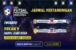 Jadwal Lengkap Women Pro Futsal League 2023/2024 Minggu Ini di RCTI+
