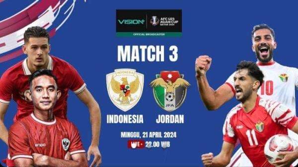 Jadwal Timnas Indonesia vs Yordania di Piala Asia U-23 2024: Jalan Tatap Perempat Final! Jadwal Timnas Indonesia vs Yordania di Piala Asia U-23 2024: Jalan Tatap Perempat Final!