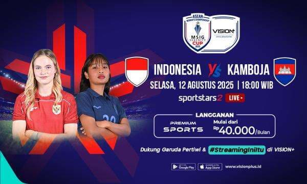 Jadwal dan Link Live Streaming Timnas Putri Indonesia vs Kamboja di Piala AFF Wanita 2025 Jadwal dan Link Live Streaming Timnas Putri Indonesia vs Kamboja di Piala AFF Wanita 2025