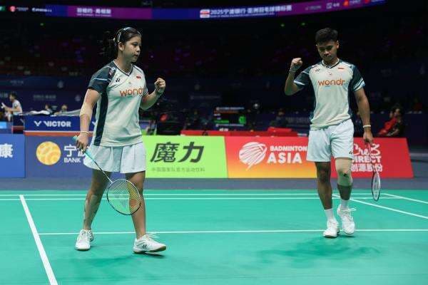 Hasil 16 Besar Badminton Asia Championships 2025: Menang Mudah, Jafar/Felisha Tembus Perempatfinal! Hasil 16 Besar Badminton Asia Championships 2025: Menang Mudah, Jafar/Felisha Tembus Perempatfinal!