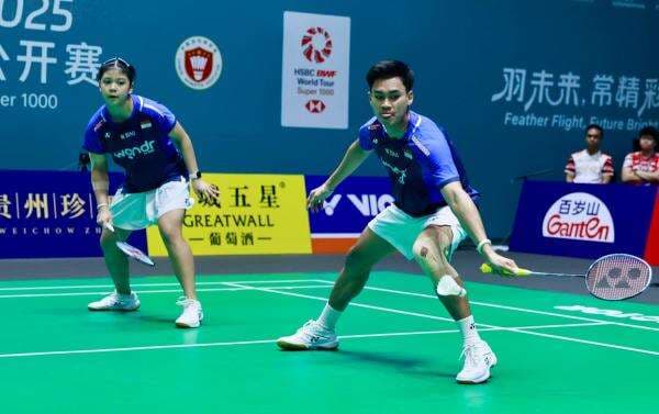 Hasil Perempatfinal China Open 2025: Jafar/Felisha ke Semifinal, Rehan/Gloria Terhenti Hasil Perempatfinal China Open 2025: Jafar/Felisha ke Semifinal, Rehan/Gloria Terhenti