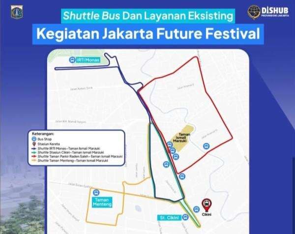 Jakarta Future Festival Digelar di TIM Mulai Hari Ini, Rekayasa Lalin Situasional Diterapkan Jakarta Future Festival Digelar di TIM Mulai Hari Ini, Rekayasa Lalin Situasional Diterapkan