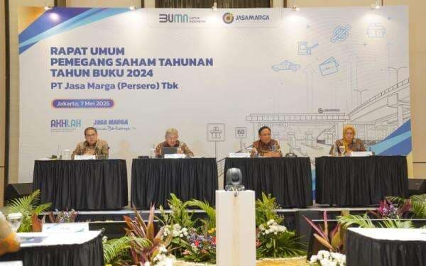 Jasa Marga (JSMR) Tebar Dividen Rp1,13 Triliun, 25 Persen dari Laba Bersih Jasa Marga (JSMR) Tebar Dividen Rp1,13 Triliun, 25 Persen dari Laba Bersih