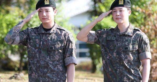 Jimin dan Jungkook BTS Selesai Wamil, ARMY Beri Sambutan Meriah Jimin dan Jungkook BTS Selesai Wamil, ARMY Beri Sambutan Meriah