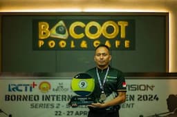 Juara International Borneo 9 Ball Open 2024, Feri Satriyadi Bangga Berjaya di Tanah Kelahiran