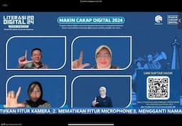 Kampanyekan Gerakan Nasional Literasi Digital, Kemkominfo Gelar Webinar untuk Pelajar di Tangerang
