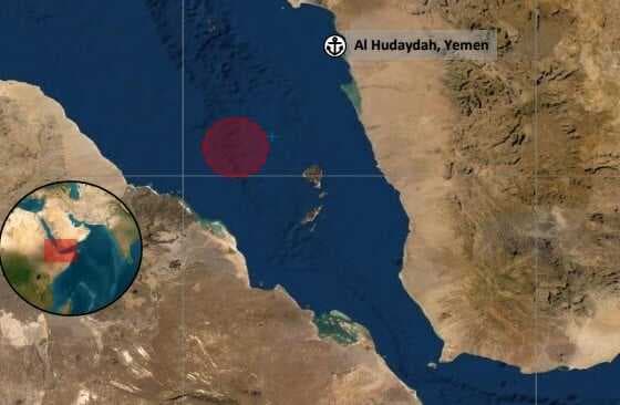 Kapal Dagang Diserang 5 Granat Berpeluncur Roket di Dekat Pelabuhan Hodeidah Yaman Kapal Dagang Diserang 5 Granat Berpeluncur Roket di Dekat Pelabuhan Hodeidah Yaman