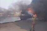 Kapal di Muara Baru Terbakar, Sudin Gulkarmat Kerahkan 12 Mobil Pemadam