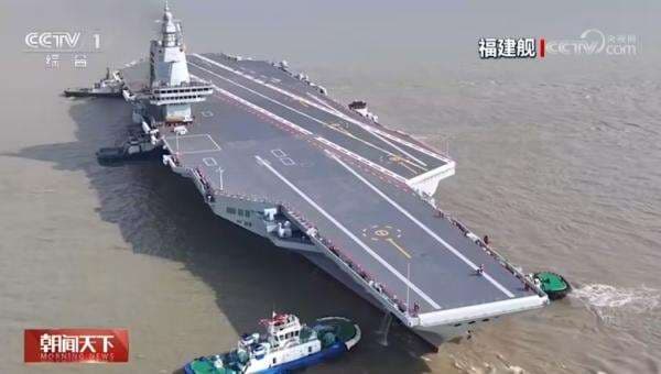 Kapal Induk Pertama China yang Dilengkapi Ketapel Elektromagnetik Gelar Uji Coba Laut Intensif Kapal Induk Pertama China yang Dilengkapi Ketapel Elektromagnetik Gelar Uji Coba Laut Intensif