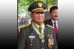 Karier Militer Prabowo Subianto, Menhan RI yang Mendapat Pangkat Jenderal Kehormatan
