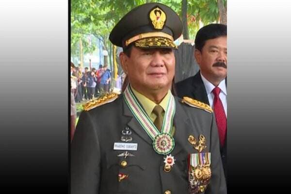 Karier Militer Prabowo Subianto, Menhan RI yang Mendapat Pangkat Jenderal Kehormatan