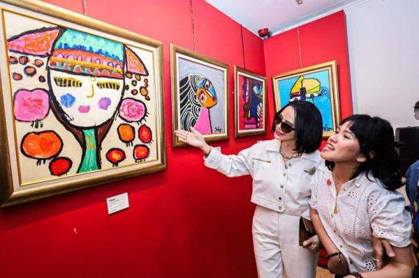 Melihat Karya Pelukis Disabilitas Gadis Dharsono di IFI Wijaya, Ekspresi Jiwa yang Jujur Melihat Karya Pelukis Disabilitas Gadis Dharsono di IFI Wijaya, Ekspresi Jiwa yang Jujur