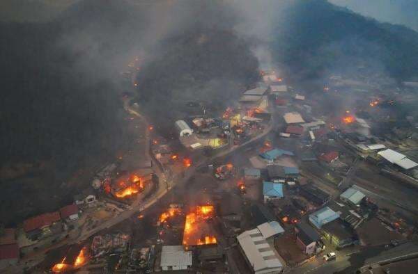 Dahsyatnya Kebakaran Hutan di Korsel Tewaskan 22 Orang, Mayat Ditemukan di Jalanan Dahsyatnya Kebakaran Hutan di Korsel Tewaskan 22 Orang, Mayat Ditemukan di Jalanan
