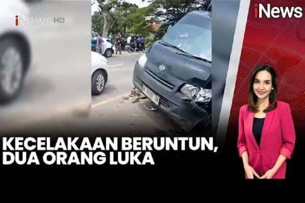 Kecelakaan Beruntun 5 Kendaraan di Pantura Indramayu, 2 Orang Terluka Kecelakaan Beruntun 5 Kendaraan di Pantura Indramayu, 2 Orang Terluka