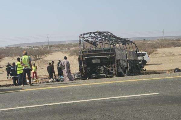 Kronologi Kecelakaan Bus Jemaah Umrah Tewaskan 6 WNI di Saudi, Tabrakan hingga Terbakar Kronologi Kecelakaan Bus Jemaah Umrah Tewaskan 6 WNI di Saudi, Tabrakan hingga Terbakar