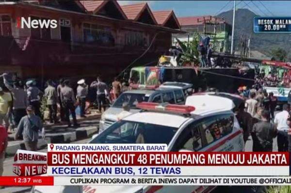 Kesaksian Korban Selamat Kecelakaan Bus ALS di Padang Panjang, Penumpang Teriak Takbir Kesaksian Korban Selamat Kecelakaan Bus ALS di Padang Panjang, Penumpang Teriak Takbir
