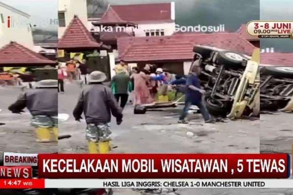 Kesaksian Warga Ungkap Kengerian Kecelakaan di Tawangmangu, Penumpang Terlempar Keluar Kesaksian Warga Ungkap Kengerian Kecelakaan di Tawangmangu, Penumpang Terlempar Keluar