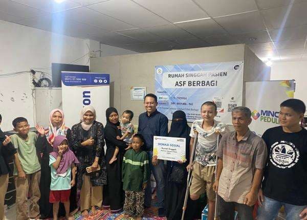 MNC Vision dan MNC Peduli Salurkan Bantuan untuk Rumah Singgah ASF MNC Vision dan MNC Peduli Salurkan Bantuan untuk Rumah Singgah ASF