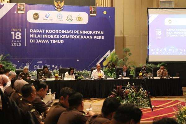 Kemenko Polkam Dorong Penguatan Kemerdekaan Pers di Jawa Timur Kemenko Polkam Dorong Penguatan Kemerdekaan Pers di Jawa Timur