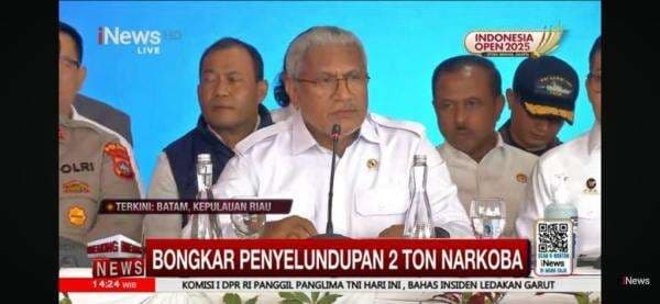 Kronologi Pembongkaran Sindikat Penyelundupan Sabu 2 Ton di Batam: Butuh Waktu 5 Bulan Kronologi Pembongkaran Sindikat Penyelundupan Sabu 2 Ton di Batam: Butuh Waktu 5 Bulan