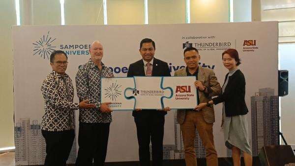 Sampoerna University Kolaborasi dengan Arizona State University dan Thunderbird Sampoerna University Kolaborasi dengan Arizona State University dan Thunderbird