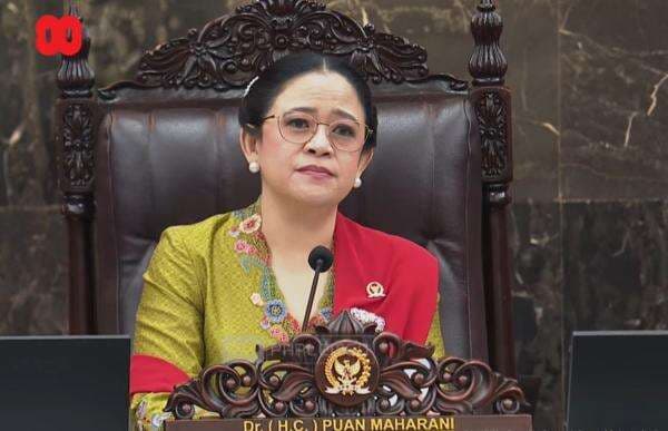 Sidang Tahunan MPR, Puan Pakai Kebaya Berselendang Merah Semangat Anti-Penjajahan Sidang Tahunan MPR, Puan Pakai Kebaya Berselendang Merah Semangat Anti-Penjajahan