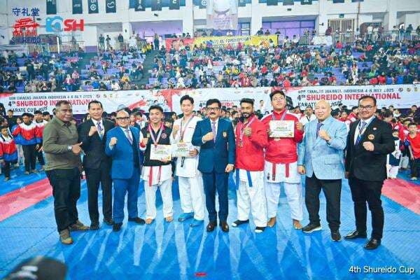 Ketum PB Forki Buka 4th Shureido International Karate Cup 2025: Terbesar di Indonesia, Diikuti Ribuan Peserta dari 14 Negara Ketum PB Forki Buka 4th Shureido International Karate Cup 2025: Terbesar di Indonesia, Diikuti Ribuan Peserta dari 14 Negara