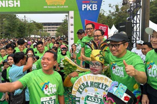 Jelang Harlah PKB, Cak Imin Lepas Peserta Run Fest 5K di GBK Jelang Harlah PKB, Cak Imin Lepas Peserta Run Fest 5K di GBK