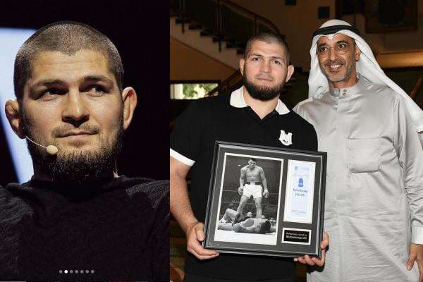 Khabib Nurmagomedov Terima Penghargaan Bertanda Tangan Muhammad Ali Khabib Nurmagomedov Terima Penghargaan Bertanda Tangan Muhammad Ali